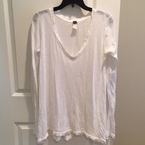 Free people, long sleeve t-shirt, distressed